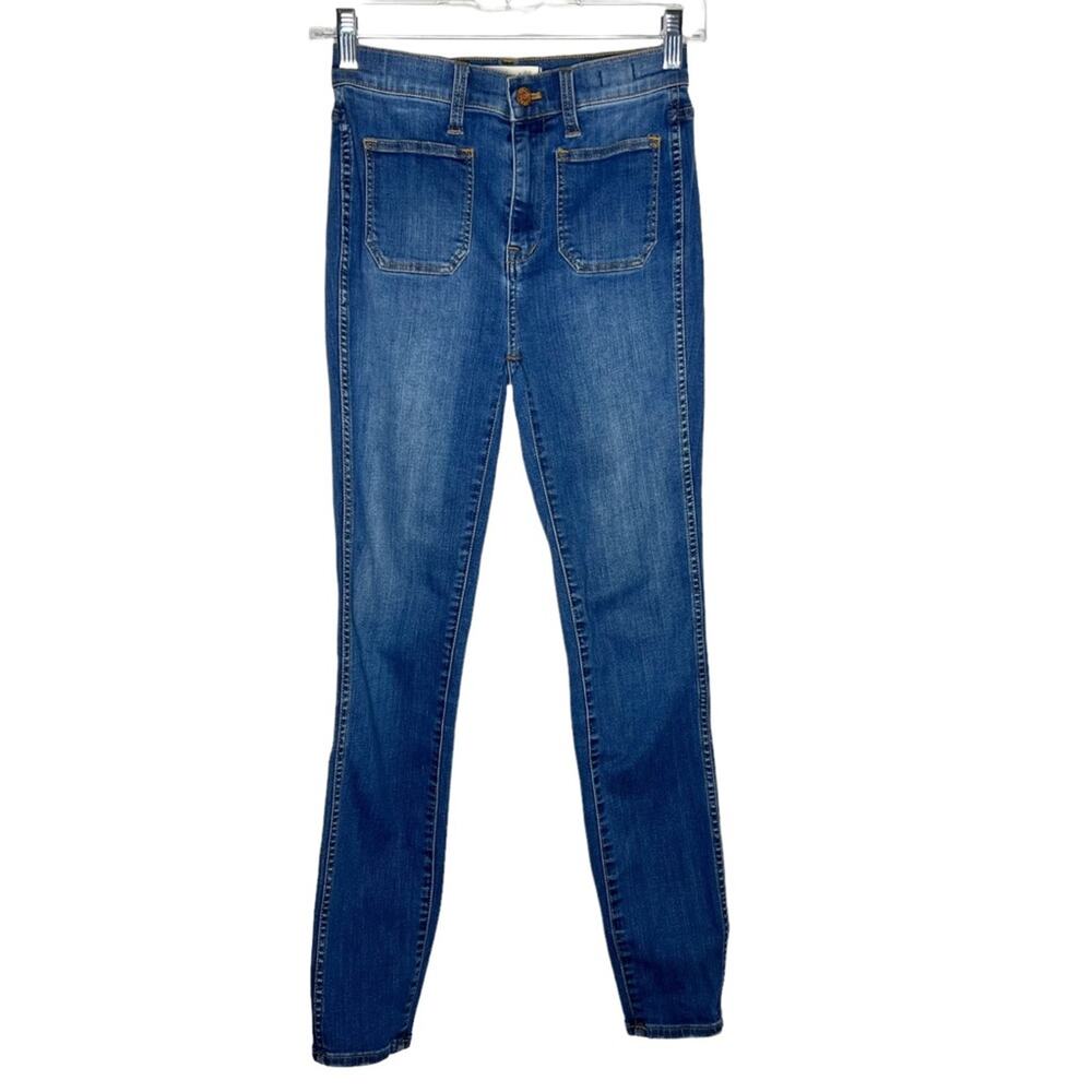 MADEWELL / high waisted sailor jeans medium wash / 25
